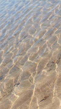 The clear blue sea of scotland