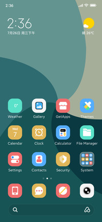 Green simple