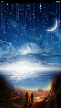 遥望星空