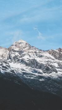 The peak of yulong snow mountain