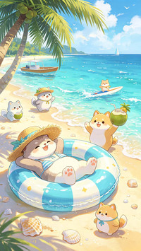 小动物们的夏日聚会