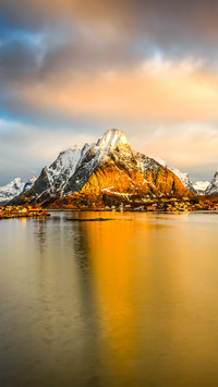 Golden fishing village