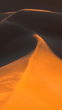 Huge desert dunes of Erg Chigaga