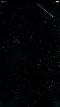 流光溢彩(动态流星桌面+锁屏通知+手绘）