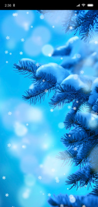 唯美飘雪