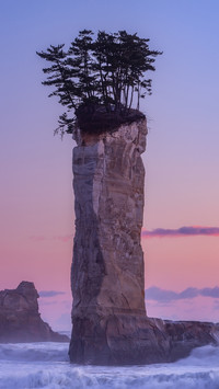 Towering rocks