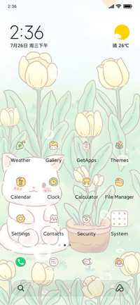 Watch tulips