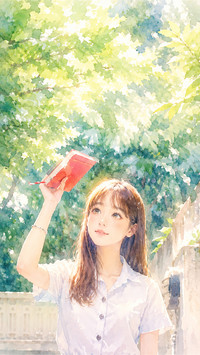 Illustration of beautiful girl
