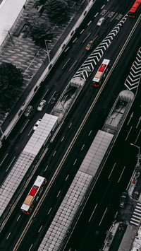 鸟瞰路面
