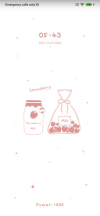 Strawberry milk