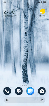 Glacer Snowing