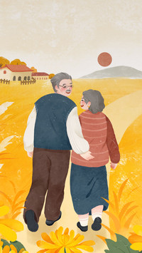 What is the connection between the double ninth festival