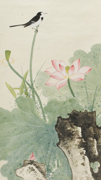国风花鸟壁纸-锐景创意