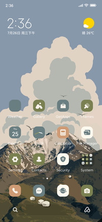 All the mountains 