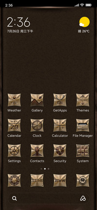 metal icons