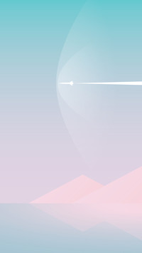 Minimalist creative illustration background