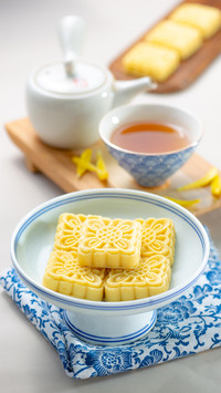 清凉解暑的绿豆糕