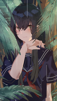 羞涩少女