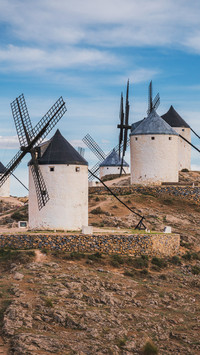 Spanish windmill clusters