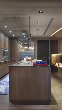 The kitchen is small and messy 58