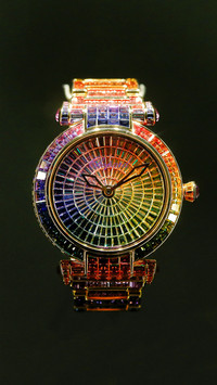 Beautiful borderless jewelry watch
