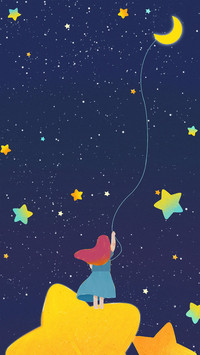 去夜晚挑一颗星星回来