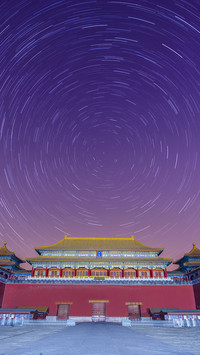 星空下的旅游胜地