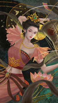Oriental ancient beauty