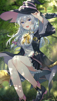 女巫和她的魔法扫把