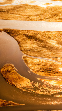 Capture the gilded tidal flats in the frame 2