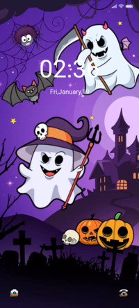 Halloween castle