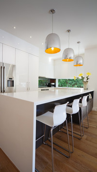 How to change the small kitchen into a large kitchen 59