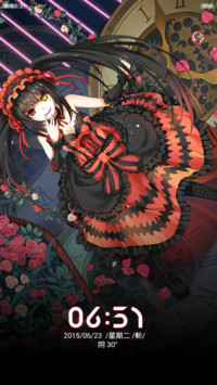 吾爱狂三（超级密码锁屏+三屏多功能锁屏）