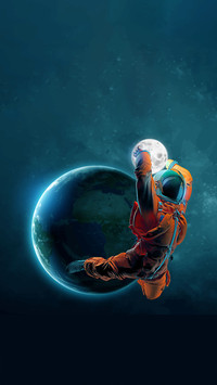 飞跃太空-拍信图库