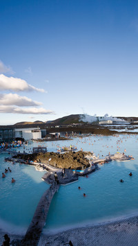 Blue lagoon geothermal spa reykjanes peninsula iceland