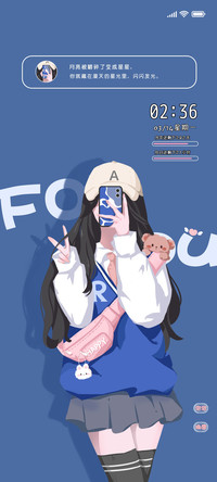 时尚潮流女孩