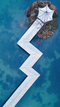 西湖雪景如仙境