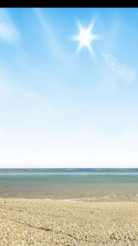 写意海边