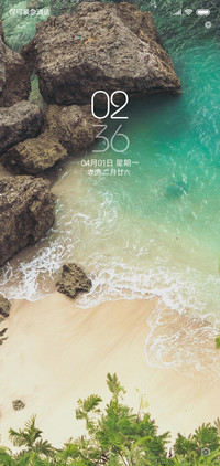 岩石海边