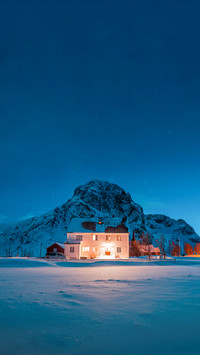 Church in Lofoten, Norway