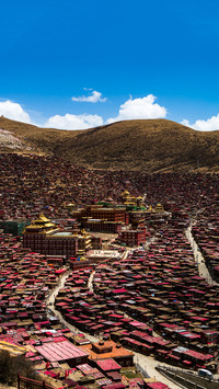 朝圣震撼佛国色达