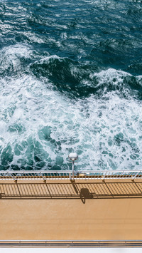 On board a ferry from Denmark to Norway