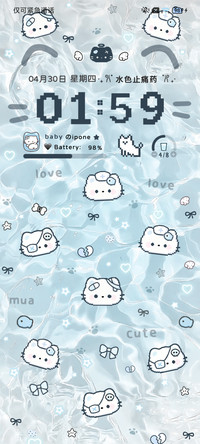 拼豆 水波纹小猫