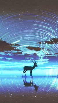 Illustration of a deer