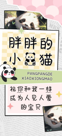 胖胖的小熊猫