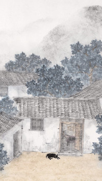 艺术家蔡涵悦作品 山中夏日