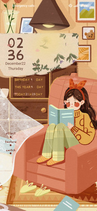 Reading girl