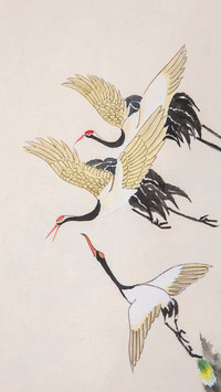 白鹤乘空何处飞