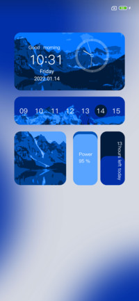 Klein Blue Peak