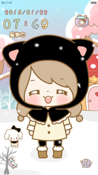 丢丢猫猫装【滑动锁屏换壁纸+音乐界面+全图标】